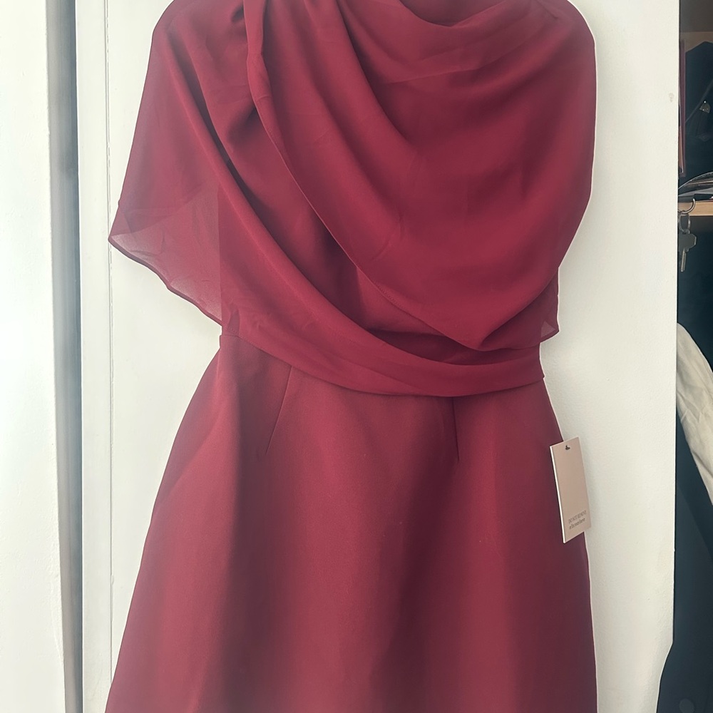 Odd Muse Gathered Mini Dress